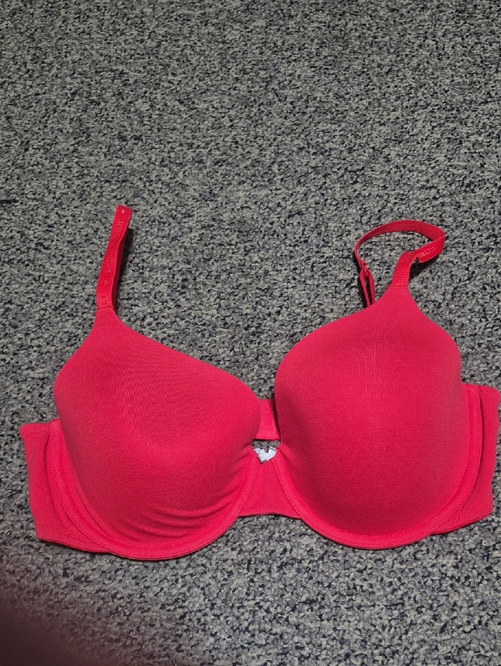Victoria's Secret Red Lined Perfect Coverage Bra